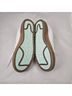 Nike 100% Fabric Solid White Green Sneakers Size 10 - photo 8