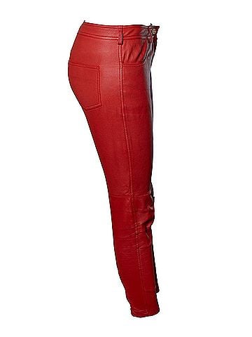 Givenchy Givenchy, red leather trousers (view 2)