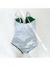 Boden Green White One Piece Swimsuit Size 8 (tall) - photo 8