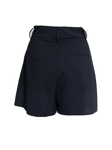 Maison Margiela Maison Margiela, glitter shorts in black (view 2)
