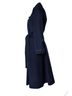 Hermès 100% Wool Blue Hermes, blue wool trench coat Size M - photo 4
