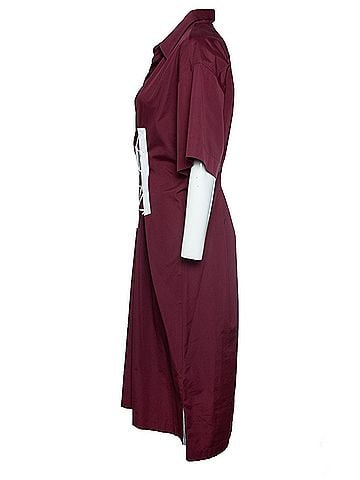 Dries Van Noten Dries van Noten, Delick lace- gathered poplin dress (view 2)