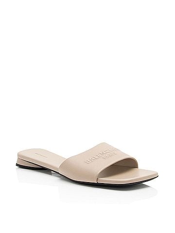 Balenciaga Balenciaga Leather Duty Free Slides - Size 7 / 37 (view 1)
