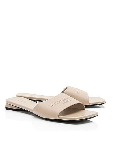 Balenciaga Balenciaga Leather Duty Free Slides - Size 7 / 37 (view 2)