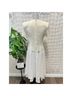 After Dark Floral White Ivory Cocktail Dress Size 10 (petite) - photo 5