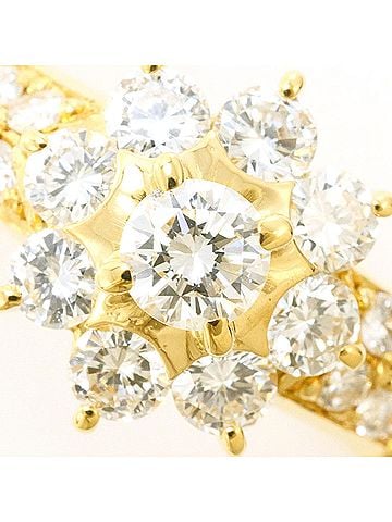 Unbranded 18K (18-karat) Yellow Gold Ring with 0.50ct Diamond, Total Weight 2.9g, Jewelry (view 2)