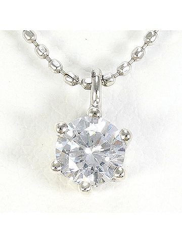 Unbranded Silver 18K WG White Gold Necklace with Zirconia, Total Weight 1.8g, 45cm, Jewelry (view 1)
