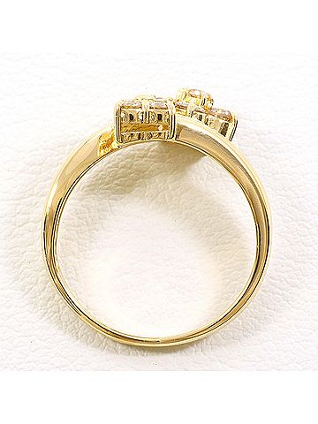 Unbranded 18K (18-karat) Yellow Gold Ring with Brown Diamond (0.50 ct), Total Weight 2.5g, Jewelry (view 2)