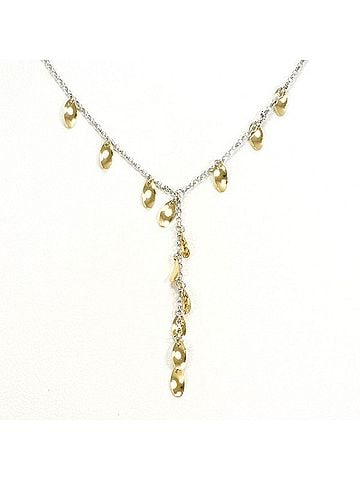 Unbranded 18K (18-karat gold) Yellow Gold (YG) Necklace, Total Weight Approx. 2.1g, 39cm, Jewelry (view 1)