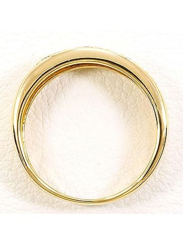 Unbranded 18K (18-karat) Yellow Gold Ring with Diamond, Total Weight Approx. 2.1g, Jewelry (view 2)