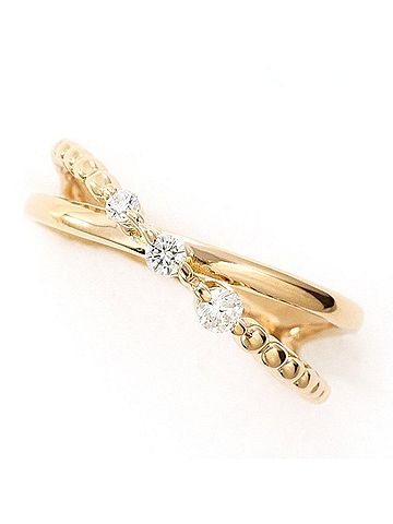 Unbranded 18K (18-karat gold) Pink Gold Ring with 0.06mm Diamond, Total Weight Approx. 1.7g, Jewelry (view 1)