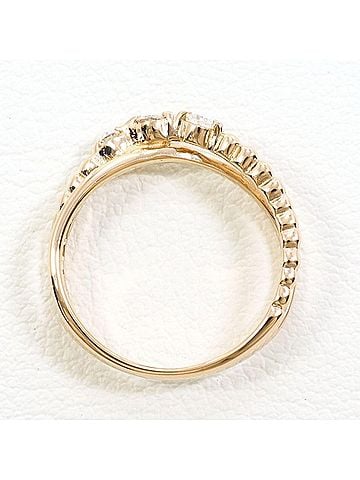 Unbranded 18K (18-karat gold) Pink Gold Ring with 0.06mm Diamond, Total Weight Approx. 1.7g, Jewelry (view 2)
