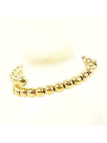 Unbranded 18K (18-karat) Yellow Gold Ring - Free Size Diamond 0.03g Total Weight Approx. 1.6g Jewelry (view 2)
