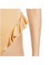 Something Navy Gold Burgundy Tan One Piece Swimsuit Size S - photo 2
