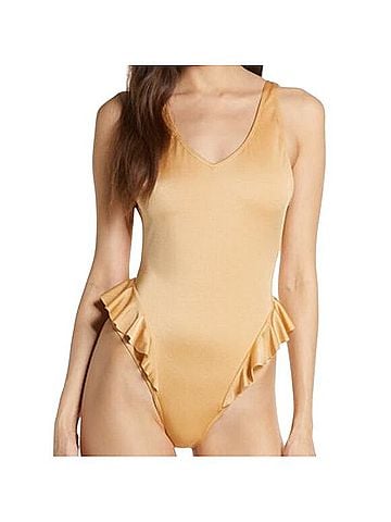 Something Navy One Piece Swimsuit (view 1)