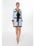 Tuckernuck 100% Polyester 100% Polyester 100% Polyester Tweed Blue Cocktail Dress Size XL - photo 6