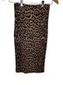 BCBGMAXAZRIA Animal Print Multi Color Denim Skirt Size XS - photo 2