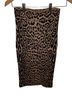 BCBGMAXAZRIA Animal Print Multi Color Denim Skirt Size XS - photo 1