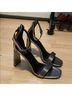 Via Spiga Gold Heels Size 7 - photo 3