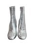 Vince Camuto 100% Leather Solid Silver Ankle Boots Size 9 - photo 11