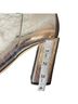 Vince Camuto 100% Leather Solid Silver Ankle Boots Size 9 - photo 8