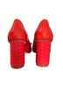 Tory Burch 100% Leather Red Heels Size 7 - photo 2
