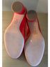Tory Burch 100% Leather Red Heels Size 7 - photo 6