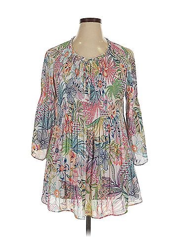 Ninety 3/4 Sleeve Blouse (view 1)