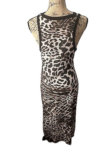 Reiss Lily leopard print jersey bodycon Casual Dress (view 2)