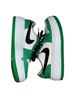 Nike Green White Black Sneakers Size 6 - photo 2