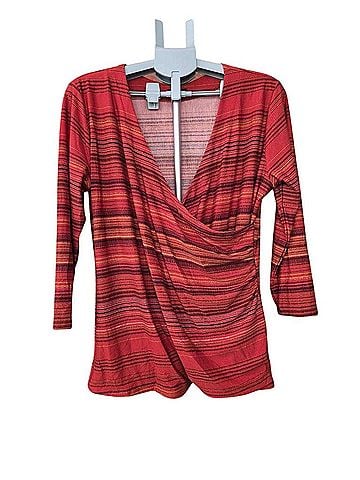 New Directions Kyoto  Long Sleeve Blouse (view 1)