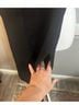 SPANX Solid Black Cocktail Dress Size M - photo 9