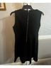SPANX Solid Black Cocktail Dress Size M - photo 6