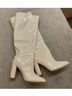 Shein White Multi Color Boots Size 7 - photo 3