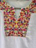 Kirundo 95% Polyester 5% Spandex 100% Polyester Solid White Multi Color Casual Dress Size XL - photo 4