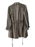 Banana Republic 100% Polyester 100% Acetate Plaid Multi Color Coat Size S - photo 2