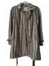Banana Republic 100% Polyester 100% Acetate Plaid Multi Color Coat Size S - photo 1