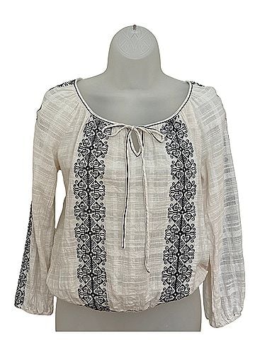 Max Studio 3/4 Sleeve Blouse (view 1)