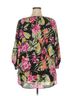 Premise Studio 100% Polyester Floral Multi Color Blouse Size 1X - photo 2