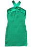 Sincerely Jules Solid Green Cocktail Dress Size M - photo 2