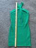Sincerely Jules Solid Green Cocktail Dress Size M - photo 10