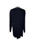 misook 100% Acrylic Houndstooth Black White Cardigan Size 1X - photo 2