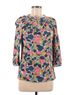 Boden 100% Viscose Floral Multi Color 3/4 Sleeve Blouse Size 6 - photo 1
