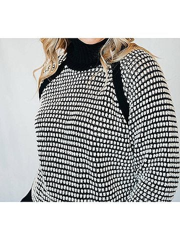 Cleobella Madison Sweater in Black (view 2)