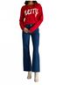 Panache Graphic Red Merry Sweater in Red Size XL - photo 4