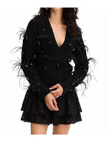 Allison Briar Sweater in Black (view 2)