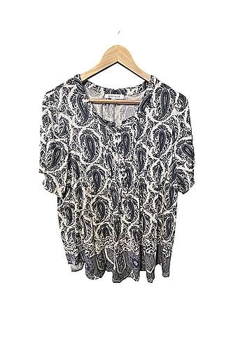 Rose + Olive Short Sleeve Blouse (view 1)