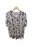 Rose + Olive Short Sleeve Blouse Size 1X - photo 1