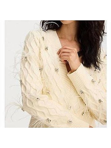 Allison Briar Sweater Top in Ivory (view 2)