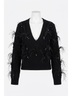 Allison Black Briar Sweater in Black Size M - photo 1